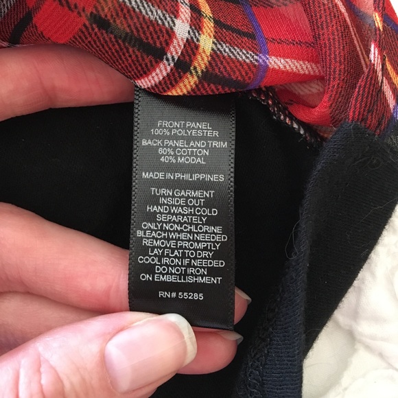 Express plaid top - Picture 4 of 4